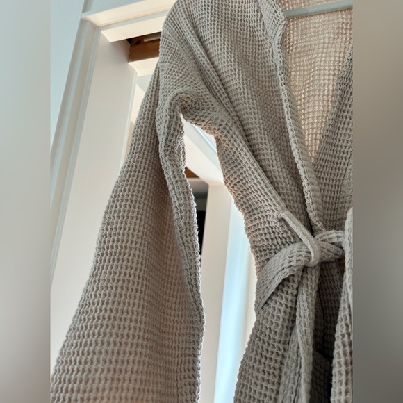 Coyuchi Robe light grey - Picture 2 of 3